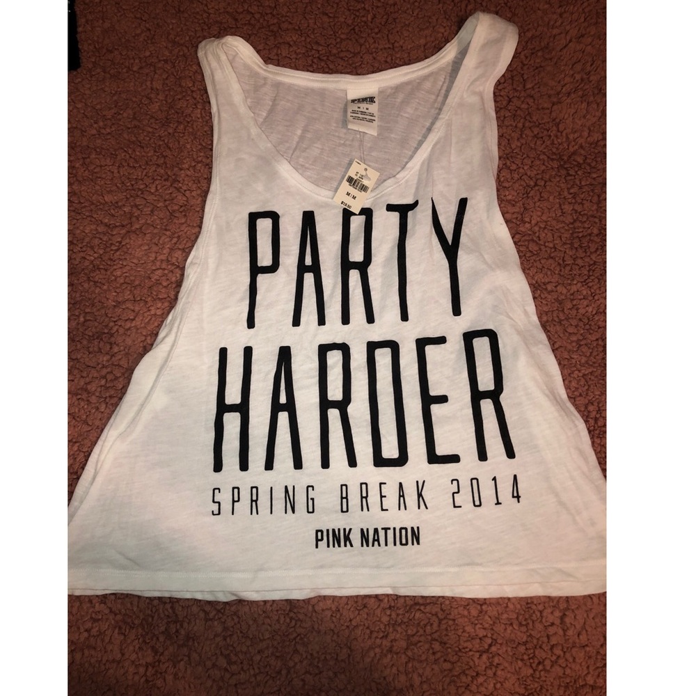 VS Pink Spring Break 2014 Tank - Picture 7 of 11